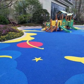 重慶江北區(qū)彩色透水地坪 生態(tài)透水混凝土 透水混凝土材料廠家 C25彩色透水混凝土5公分  廠家免費(fèi)技術(shù)指導(dǎo)